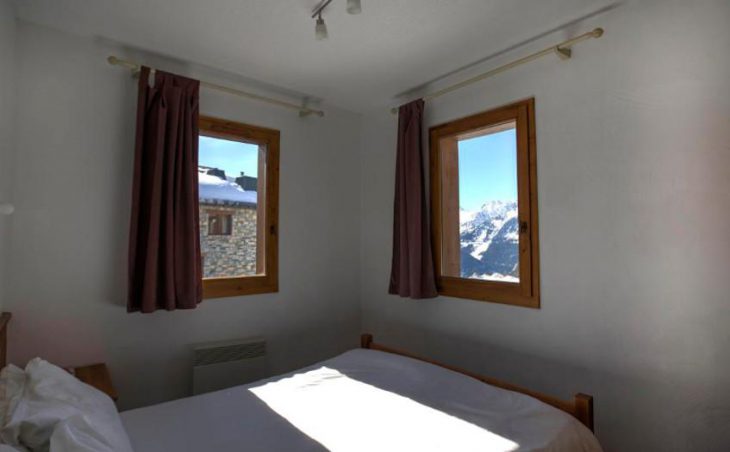 Chalet Papillon 1, La Rosiere, Double Bedroom